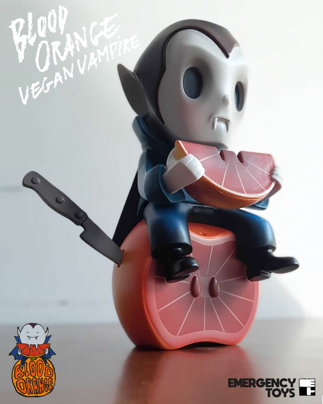Blood orange vegan vampire | EMERGENCY TOYS